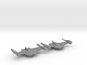 3125 Scale Romulan X-Ship BattleHawk-X Destroyers 3d printed 