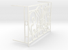1:12 Balustrade, balcony, railing  French door 3d printed 