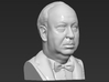 Alfred Hitchcock bust 3d printed 