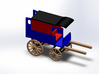 LIGHT DELIVERY WAGON DOORS OPEN 3d printed 
