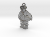 FTP Bear Pendant Fck The Population Silver 3d printed 