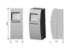 ATM Machine Ver01. 1:87 Scale (HO) 3d printed Dimensions at 1:87 Scale