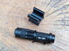 Fast Detach Picatinny Mount for Mini Cree Torch 3d printed 