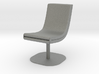Modern Miniature 1:12 Chair 3d printed 