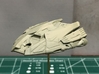 Klingon Escort (Goroth's Ship) 1/1000 3d printed Smooth FIne Detail Plastic. Painted by Griffworks