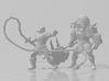 Lion Tabaxi Warrior DnD miniature fantasy game rpg 3d printed 
