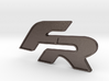Pre-Facelift Front Grill S Badge FR Logo Unfilled 3d printed 