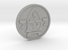 Queen of Cups Coin 3d printed 