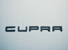 Leon Cupra Logo Text Letters - Original OEM Size 3d printed OEM sized badging, primered and painted for smooth finish