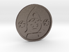 Queen of Pentacles Coin 3d printed 