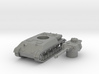 Panzer IV K scale 1/144 3d printed 