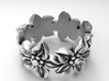 Flower Ring Size 4.5 3d printed 