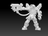 Character Series: Astronaut Gunslinger 3d printed 