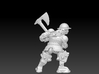 Character Series: Axe Soldier 3d printed 