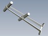 1/87 scale PRR hairpin railing x 6350mm long 3d printed 
