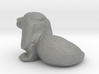 HO Scale Basset Hound 3d printed This is a render not a picture