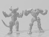 Cyber Gomora monster 59mm kaiju miniature game rpg 3d printed 
