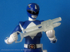 Foam Gun - Blue Ranger 3d printed 
