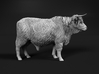 Highland Cattle 1:35 Standing Male 3d printed 
