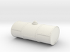 S Scale Single Cell Fuel Tank (End Drain) 3d printed 
