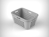 Laundry Basket 01. 1:12 Scale 3d printed 