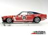 Chassis - Scalextric Ford Mustang (In AiO) 3d printed 