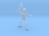 Skeleton with Axe 1 3d printed 
