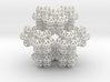 Fractal Vector Equilibriums (Cuboctahedrons)  3d printed 