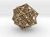 Dodecahedron Starcage with Inner Icosahedron 75mm 3d printed 