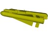 1/18 scale AGM-65 Maverick missile on LAU-117 x 1 3d printed 