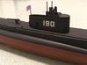 1/240 1939 US Submarine Conning Tower 3d printed Finished model