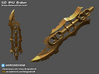 Broken Glatorian Battle Sword for Bionicle 3d printed 