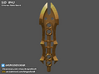 Glatorian Battle Sword for Bionicle 3d printed 