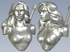 1/9 scale Wonder Woman superheroine bust 3d printed 
