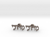 Hebrew Name Cufflinks - "Mordechai" 3d printed 