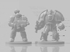 Thunderous Warriors 6mm Infantry miniature models 3d printed 