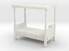 S Scale Four Poster Bed 3d printed This is a render not a picture