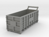 Steel Waste Container 01. 1:72 Scale  3d printed 