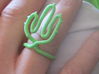 cactusring size 6 3d printed 
