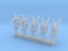 Primaris "Combat Signals": Metal Horns (x5) 3d printed 