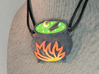 Cauldron Pendant 3d printed Does not include cord.