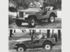 Jeep CJ (1944-1986) REPLICA - dim. 3.7" 3d printed 