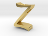 Letter Z Pendant 3d printed 