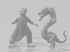 Chinese Ancient Dragon 55mm miniature fantasy game 3d printed 