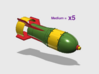 30mm Big Banger: Orc Bombs 3d printed 
