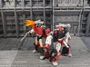 TF Seige Sideswipe Red Alert Shoulder Missile Set 3d printed Compatible with Blast Effects and Barrel Modifiers