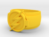 Fastest Man Alive Ring 3d printed 