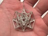 24 Cube Tesseract Pendant 3d printed 