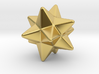 Small Stellated Dodecahedron - 10mm - Round V2 3d printed 