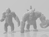Robo Ape miniature model DnD game rpg fantasy gore 3d printed 